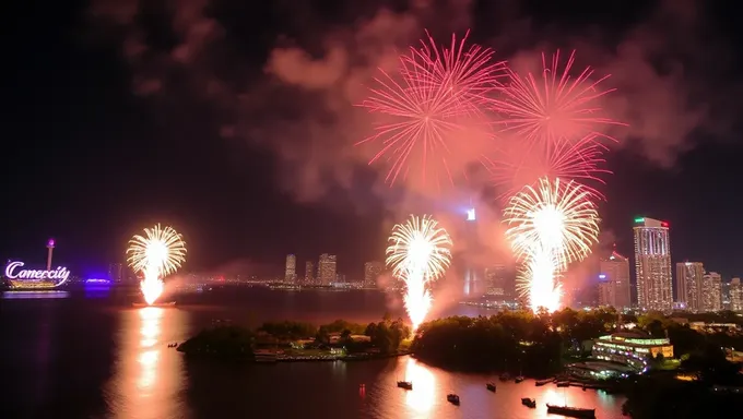 Attentes élevées pour les feux d'artifice de League City en 2025