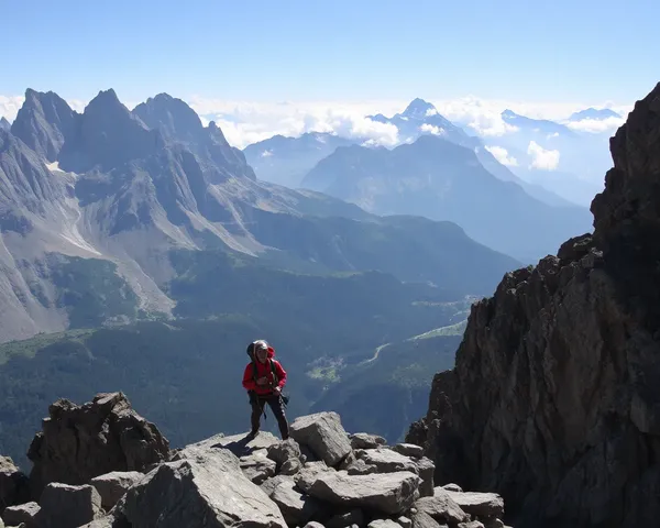 Aventure d'escalade PNG : montagne