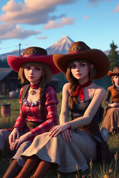 Aventure de Camping des Filles RDR2 Débute