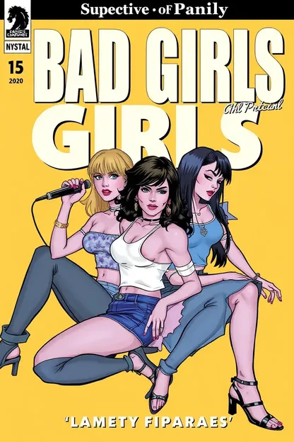 Bad Girls Issue 5 2020 Published - Numéro spécial des filles méchantes 5, 2020, publié