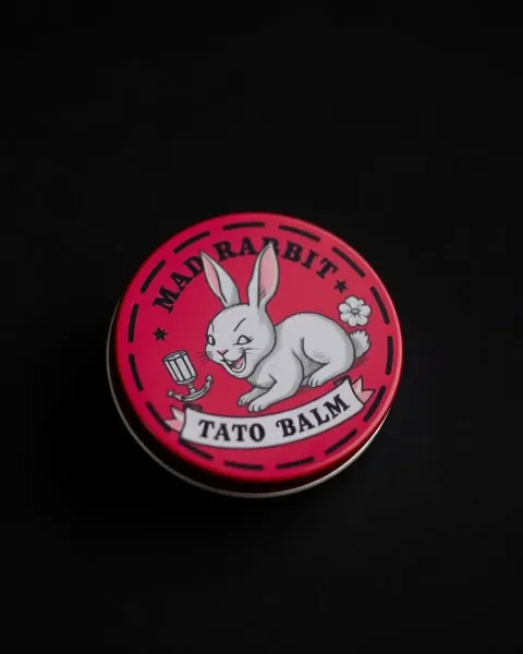 Balmes de tatouage lapin fou rapide aide au rétablissement