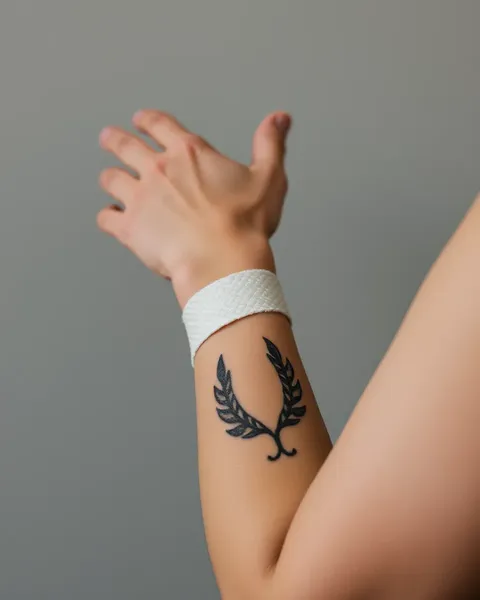 Bandage de tatouage Saniderm pour protéger la peau