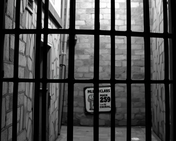 Bars de prison PNG : représentant la confinement et l'emprisonnement