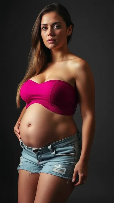 Beauté enceinte : surprise de croissance de seins