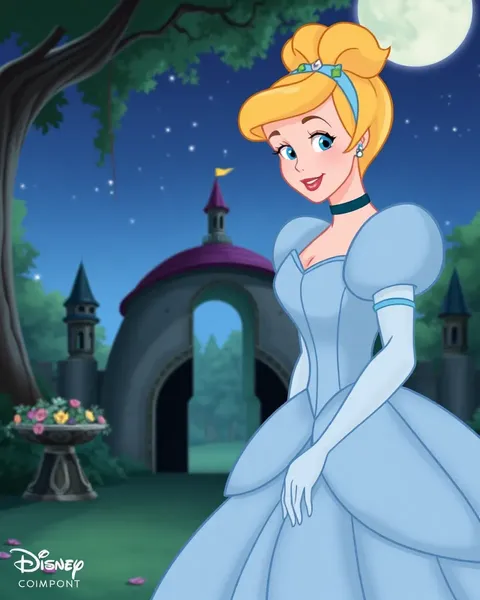 Beaux images de cartoons de Cendrillon gratuites