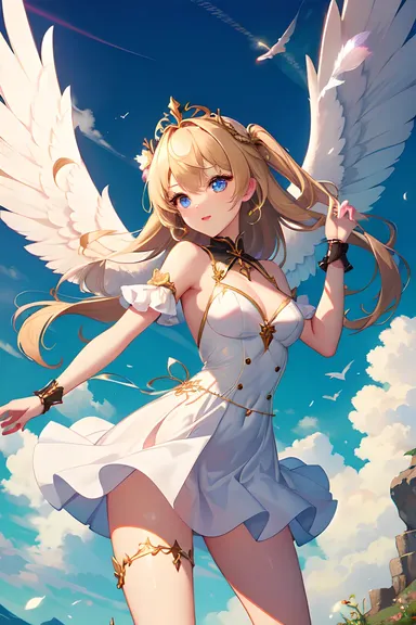 Belles images animées d'anges pour vos murs