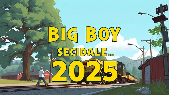 Big Boy 4014 Calendrier 2025 maintenant disponible