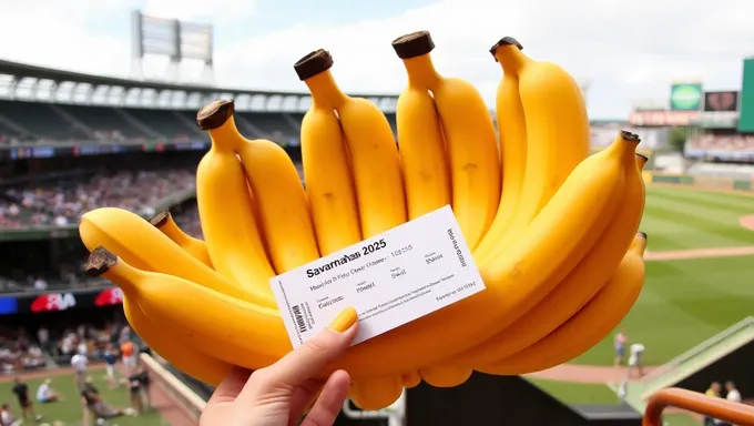 Billets de Savannah Bananas 2025 : N'oubliez pas