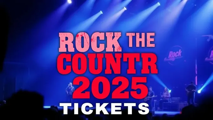 Billets pour Rock the Country 2025 en vente