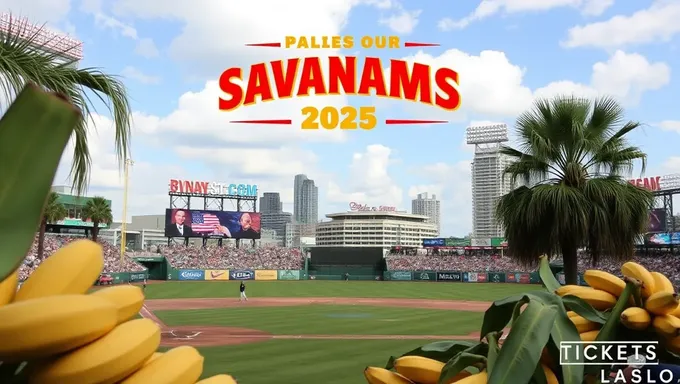 Billets pour les Savannah Bananas 2025 : Vente préalable commence