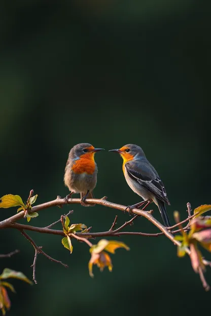 Bon matin, images d'oiseaux pour des scènes matinales paisibles