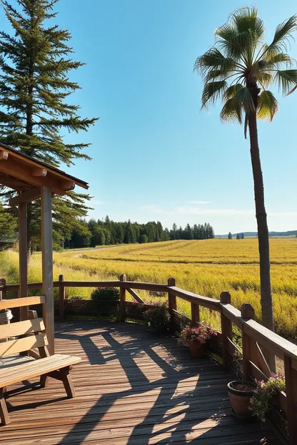 Bon matin, images d'été avec paysages sublimes