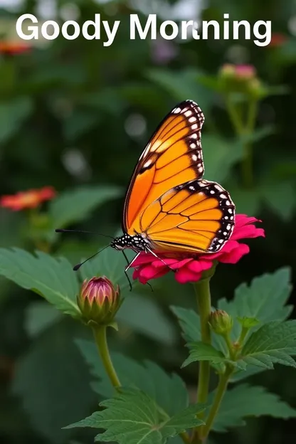 Bon matin images de papillon incroyables