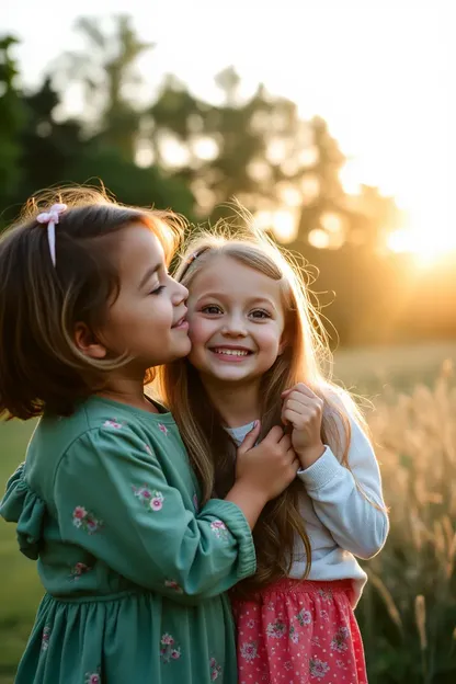 Bonjour, chère fille, images dans des cadres beaux