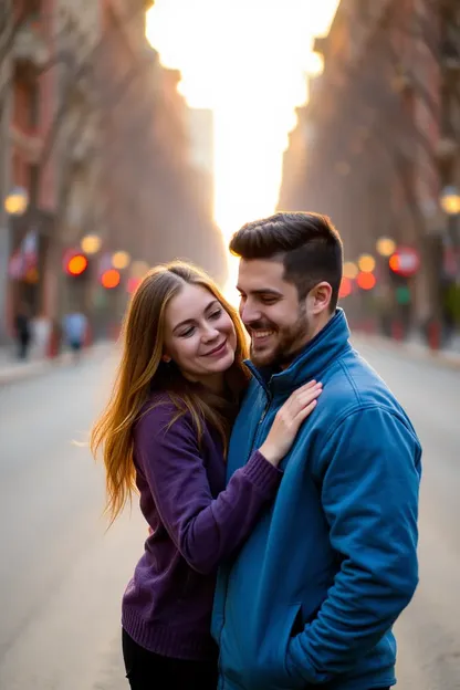 Bonjour l'amour image avec un sourire