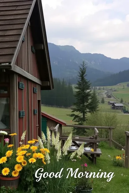 Bonne journée paysage d'images de paysages pittoresques