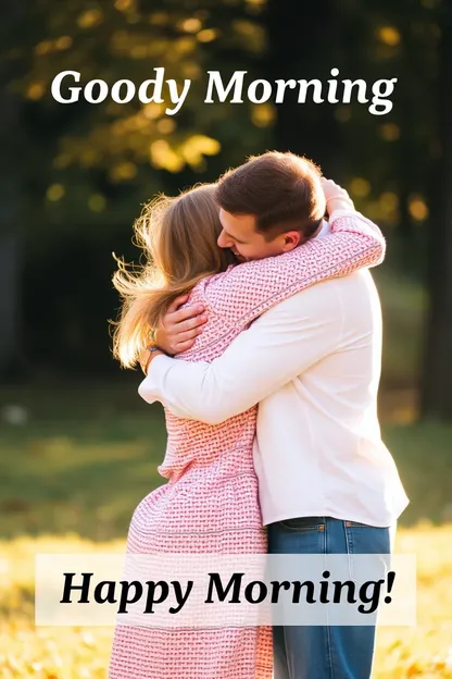 Bonne matin, images d'amour et d'amitié