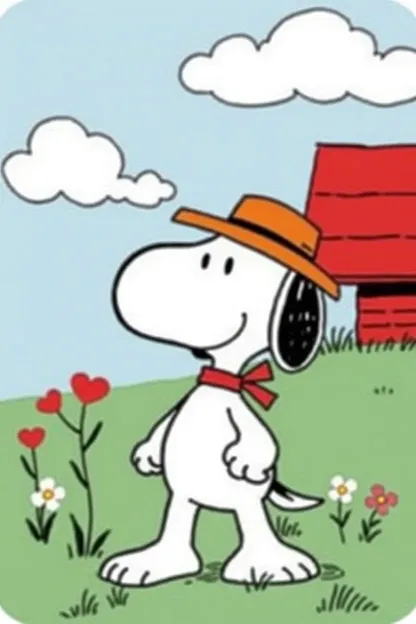 Bonne matinée, collection d'images de Snoopy