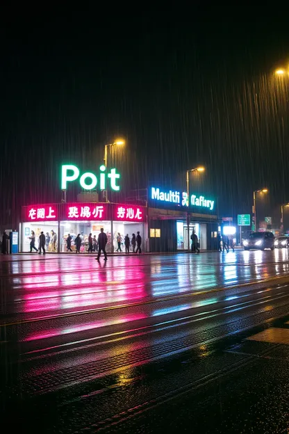 Bonne nuit, images de pluie qui inspirent la sérénité