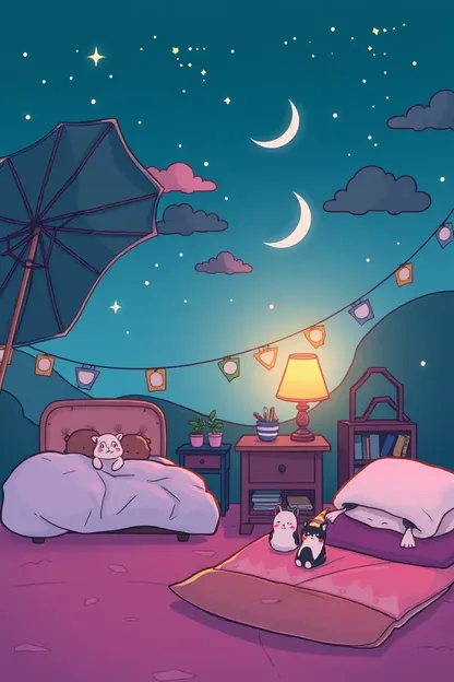 Bonne nuit images mignardes de sommeil doux