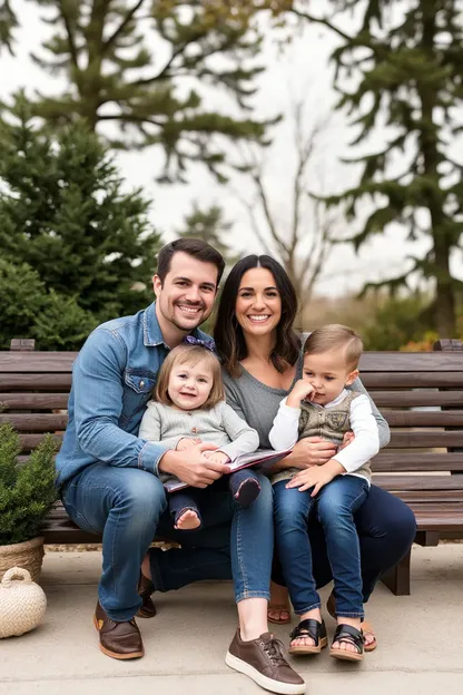 Bonnes photos de famille : amour et joie toujours