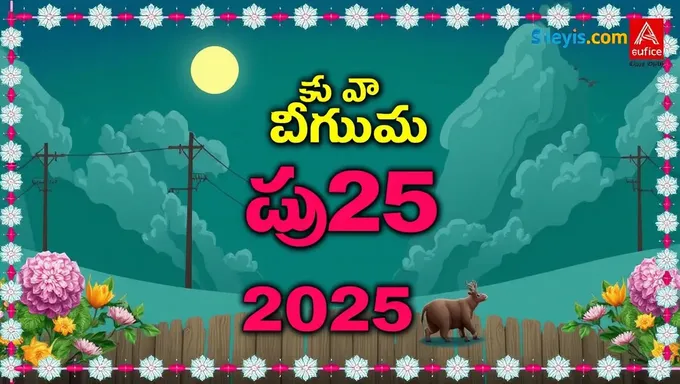 Bonnes souhaits d'Ugadi 2025 en télougou pour les amis