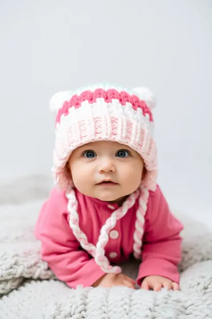 Bonneteries Colorées et Mignons pour les Bebés Fille