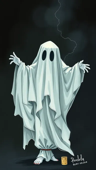 Boob Ghost : Vue étrange et effrayante