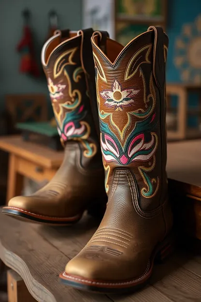 Bottes de Cowboy pour les Filles de Liberté