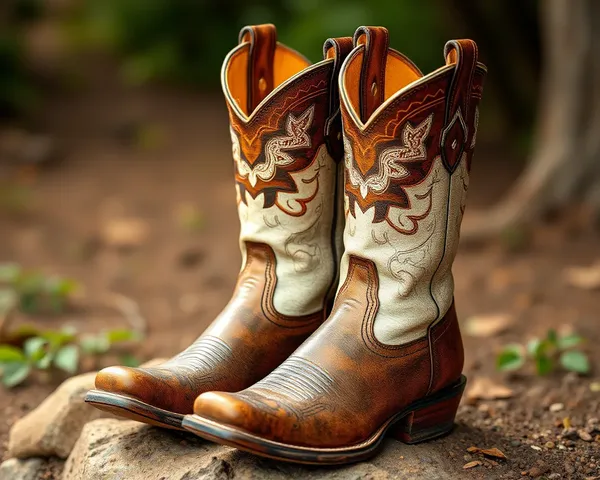 Bottes de cowboy PNG transparent