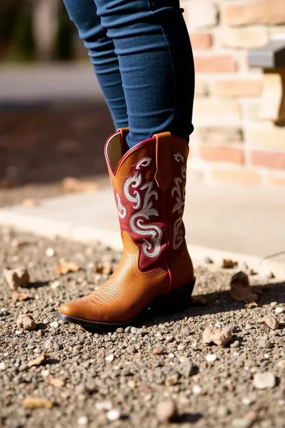 Bottes de cowgirl pour filles - bottes pour les jeunes filles qui aiment l'Ouest