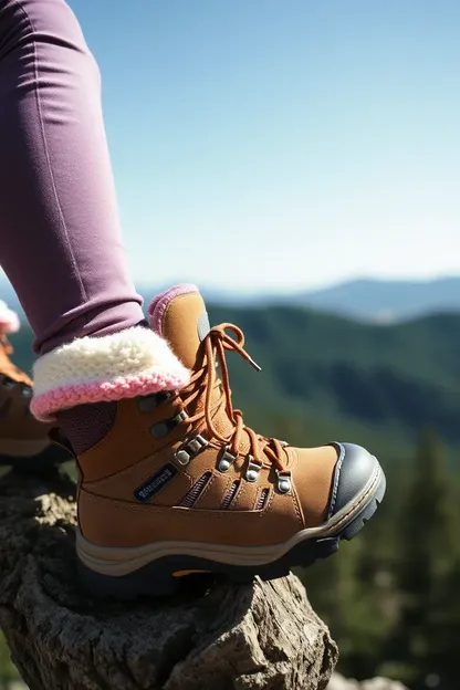 Bottes de randonnée pour les adolescentes pionnières