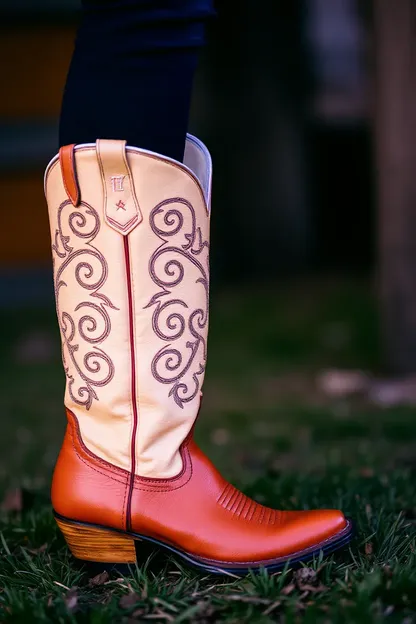 Bottes à cowboy pour les filles, style Western