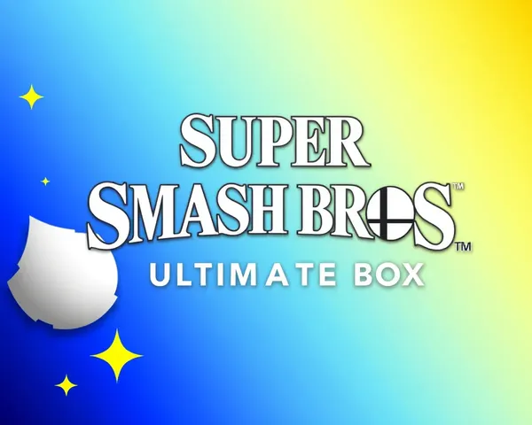 Boîte de Super Smash Bros Ultimate image PNG