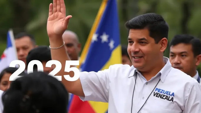 Bulletin électoral du Venezuela émis en 2025