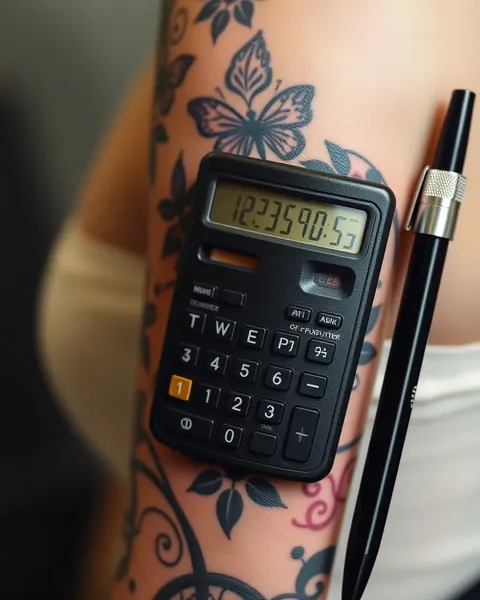 Calculateur de tatouage : rapide et précis