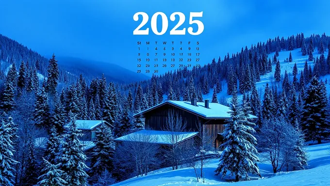 Calendrier 2025 avec fêtes fériées américaines listées