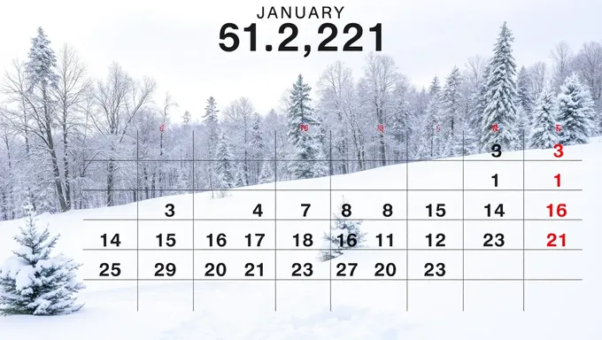 Calendrier Janvier 2025 Printable Gratuit pour Utilisation Personnelle