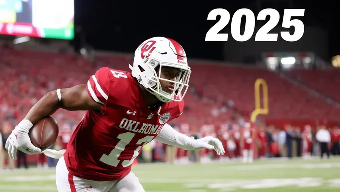 Calendrier de football de l'Oklahoma 2025 met en avant les matchs à domicile