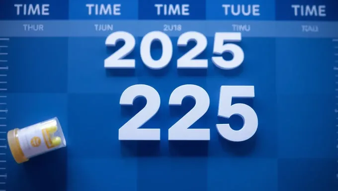 Calendrier de médication 2025 avec heure et date