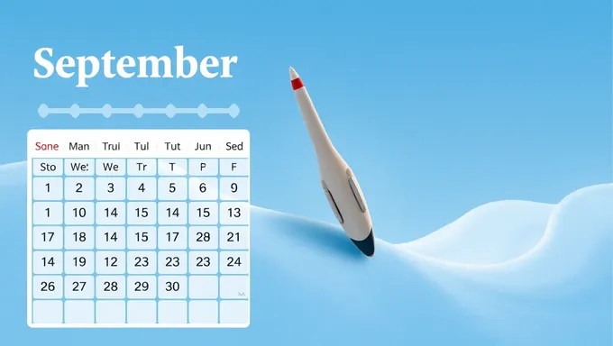 Calendrier de septembre 2025 gratuit pour planification et organisation