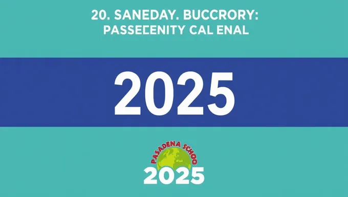 Calendrier des dates de l'année scolaire 2025 de Pasadena ISD