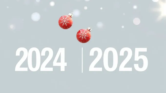 Calendrier des fêtes 2024 et 2025 publié