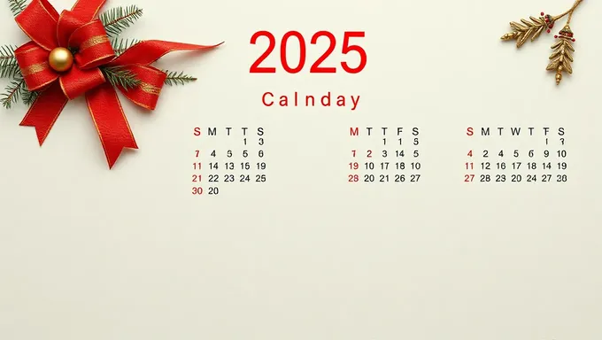 Calendrier des fêtes nationales et publiques en 2025