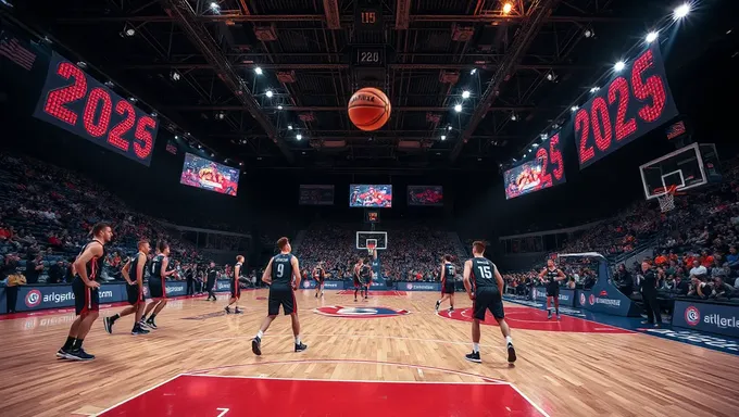 Calendrier officiel du tournoi de basket-ball Molten Paris 2025