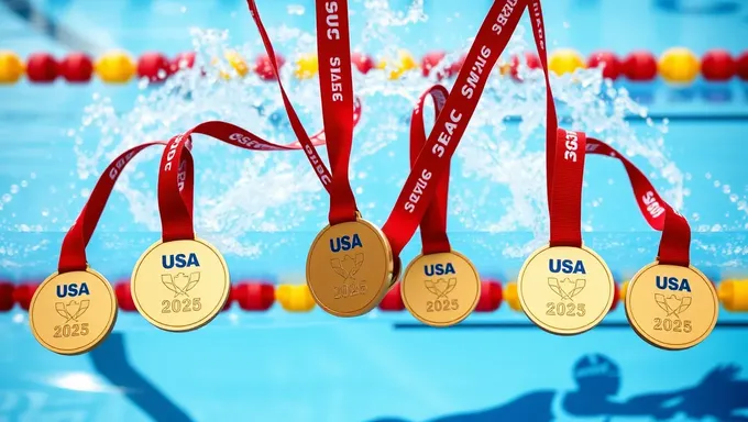 Camps d'entraînement des médailles de natation des États-Unis 2025 ouverts