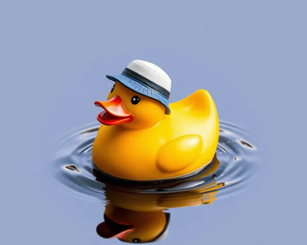 Canard en caoutchouc PNG : image personnelle