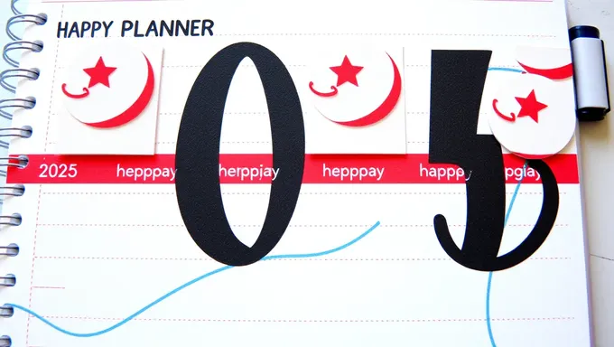 Carnet de notes Happy Planner 2025 : remplissage original pour utilisateurs de Happy Planner