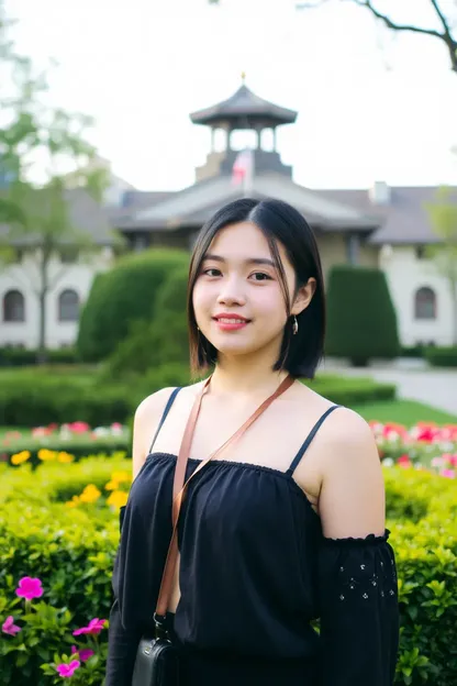 Carrière de mode de Poshmark de la jeune fille asiatique