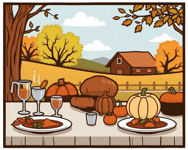 Carte de Thanksgiving PNG avec gratitude et feuilles d'automne